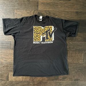 Vintage MTV Excellent Condition Oversized Tee Tshirt Band Concert Merch VNT